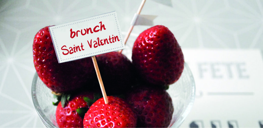 brunch de la Saint Valentin