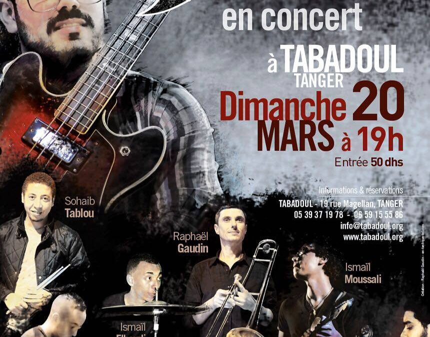 concert  Ilyess Khattar, live project.